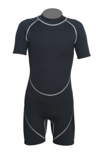 ADS015 Manufactured short-sleeved wetsuit style Custom-made one-piece wetsuit style 3MM Design wetsuit style Wetsuit workshop front view